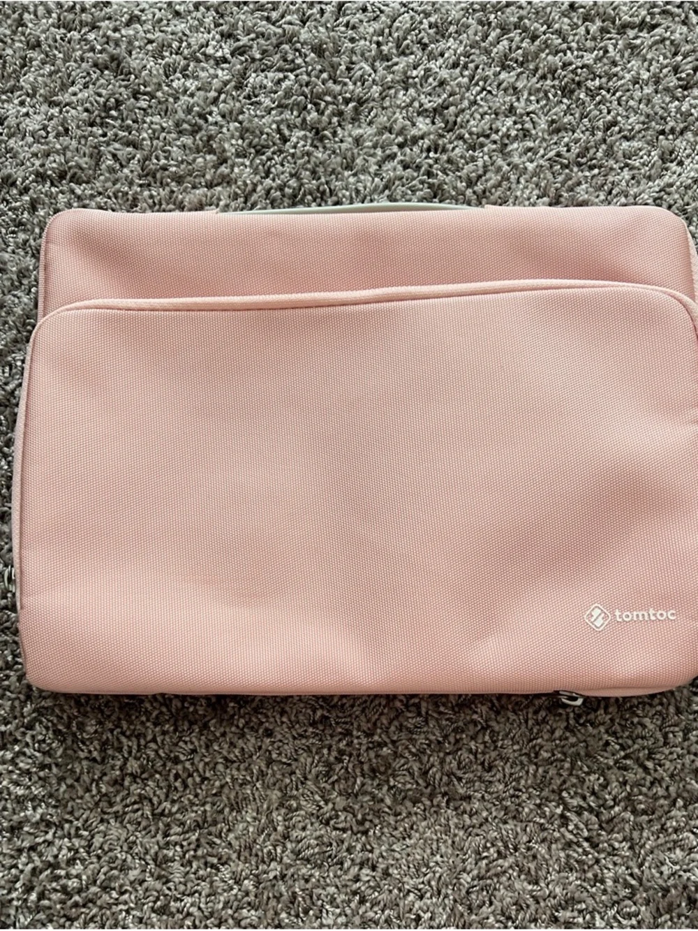 tomtoc Pink Laptop Sleeve - Protective Carry Case